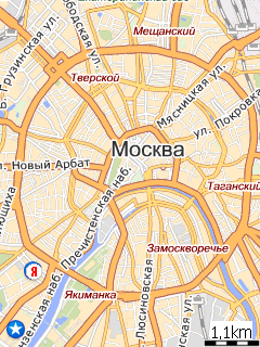 Арбатская на карте москвы